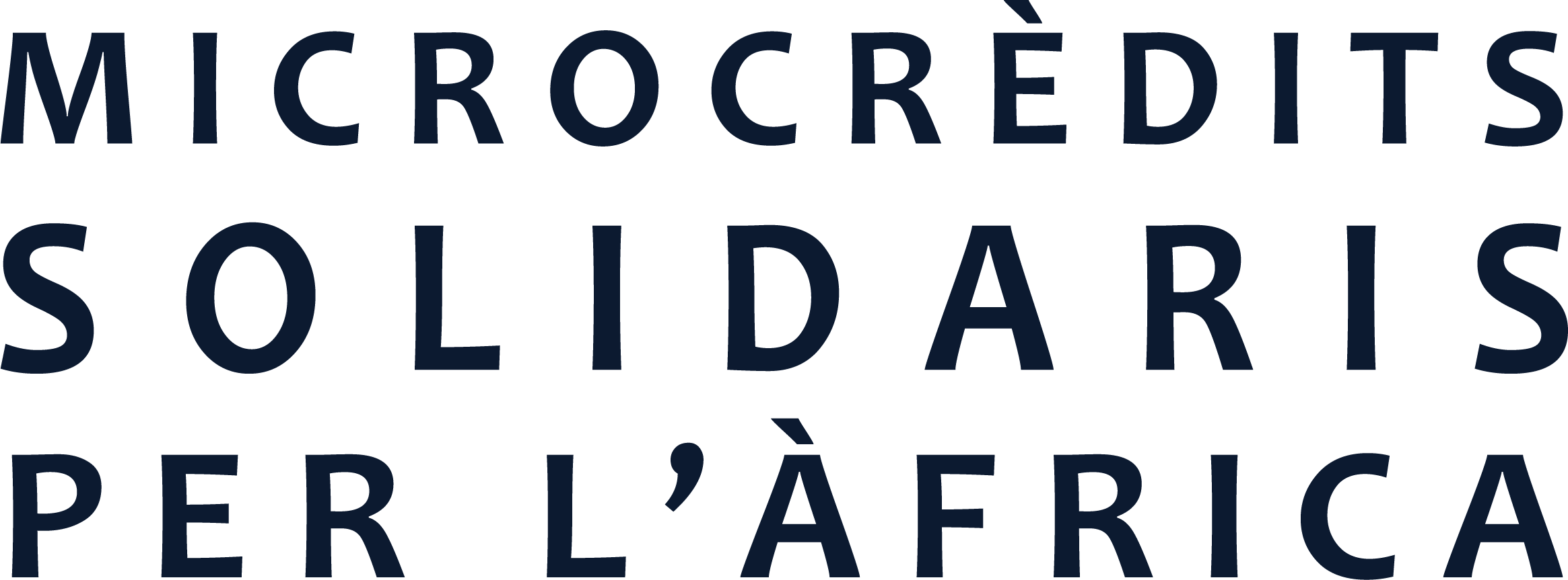 logo Microcrèdits Solidaris per l'Àfrica