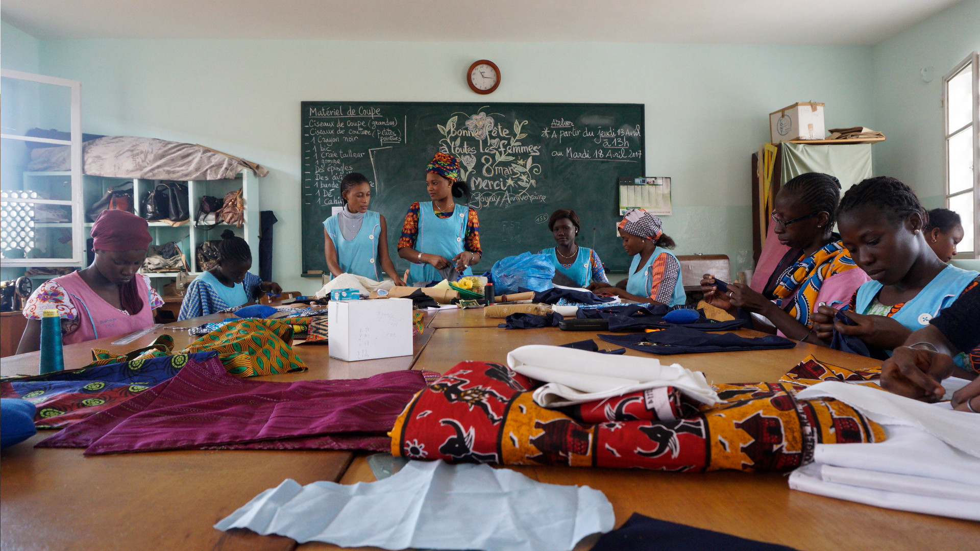 Microcrèdits Solidaris per l'Àfrica projecte centre formació integral per les dones