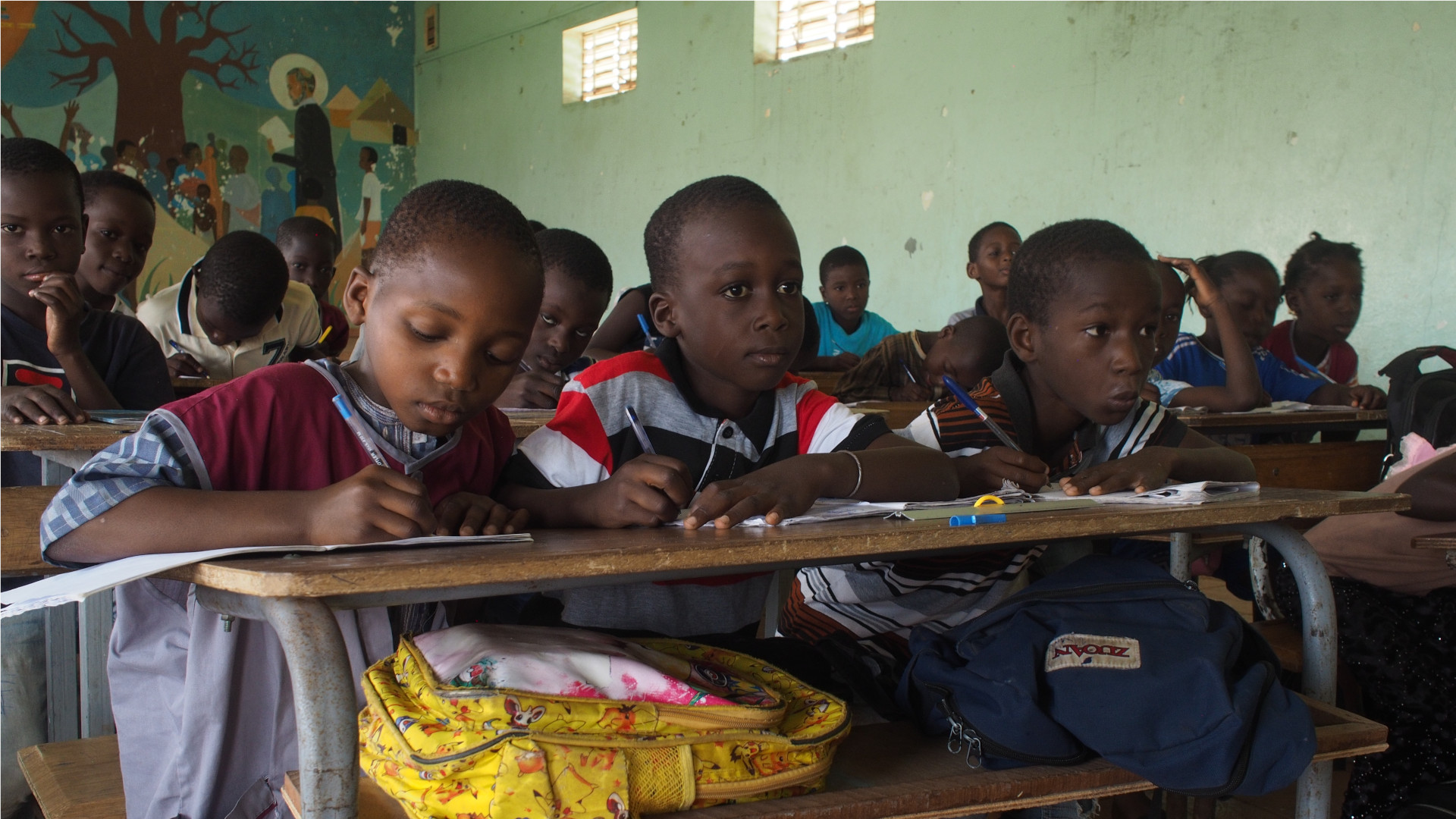 Microcrèdits Solidaris per l'Àfrica projecte escola Kalassans
