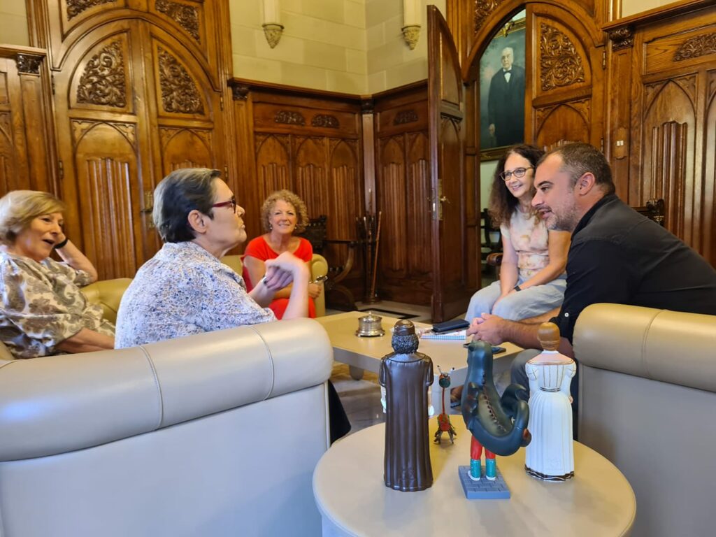 visita a l'Ajuntament de Terrassa i reunió amb l'Alcalde Jordi Ballart Pastor